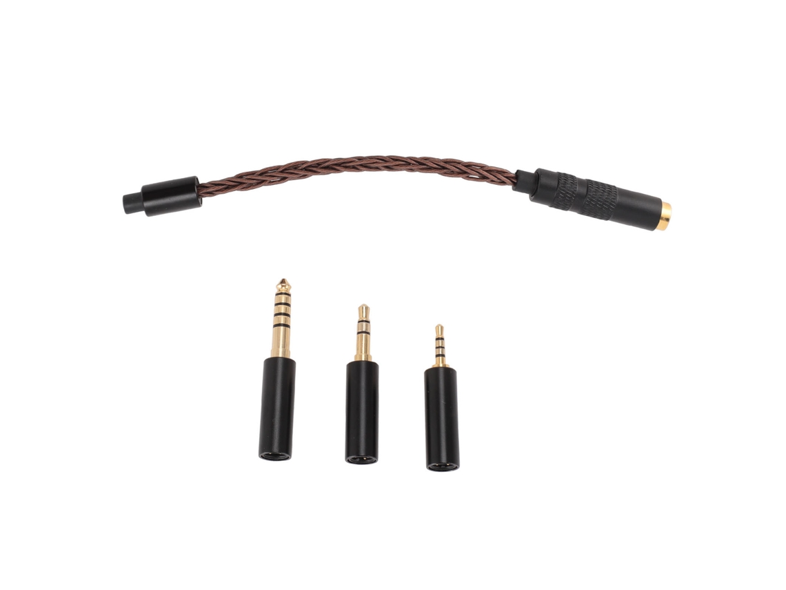 Adaptador De Auriculares Estéreo De 4,4 Mm Hembra A 2,5 Mm, 3,5 Mm Y 4,4 Mm Macho Para Nw Zx300a Wm1a Bronze