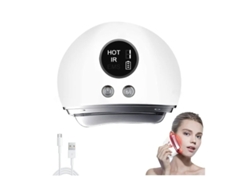 Massajador Facial Ferramentas Faciais Elétricas Gua Sha Com 9 Níveis De Vibração Calor Ferramenta Cuidados A Pele Para Alívio Branco Yizhood