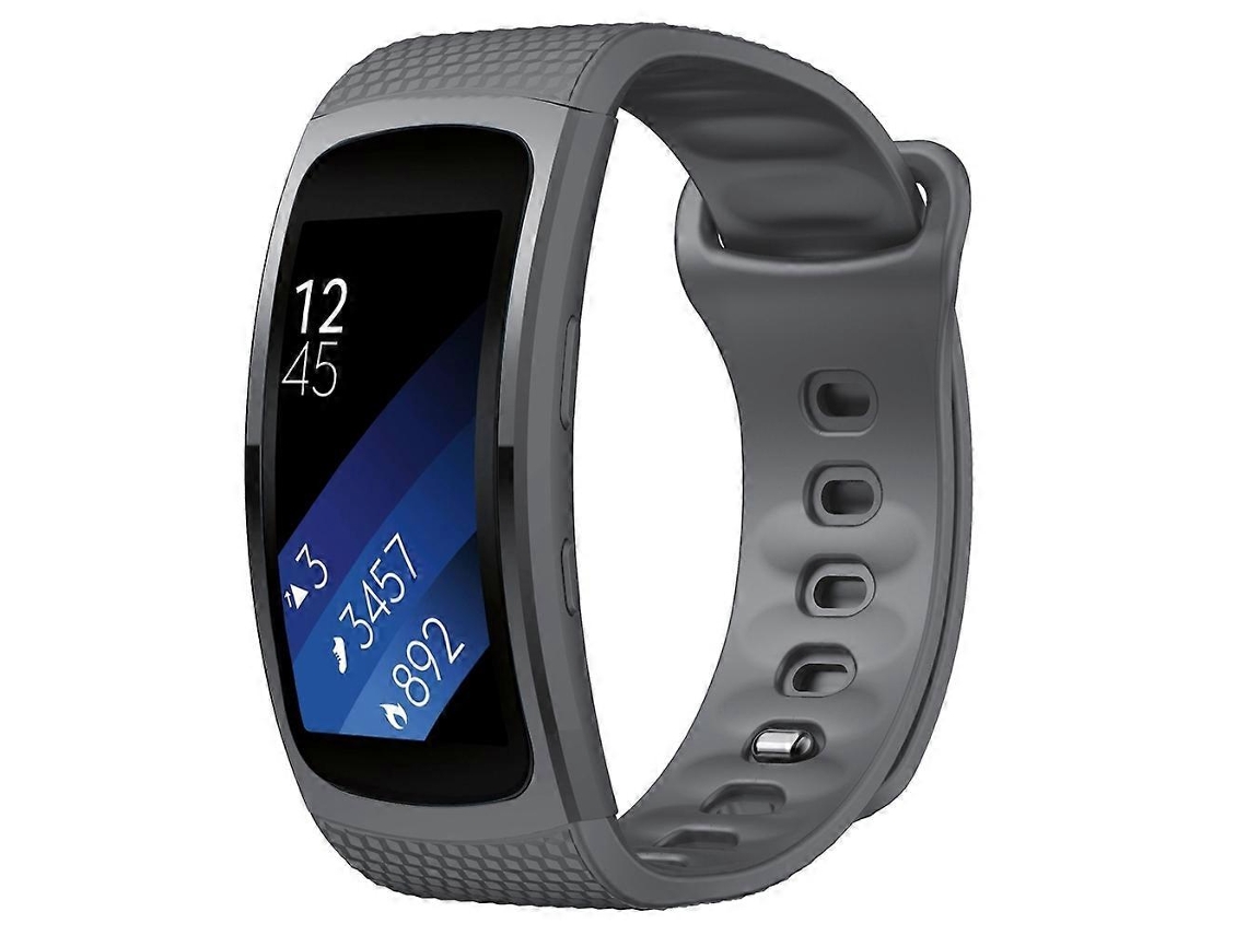 Correa de silicona para Samsung Gear Fit2 SM-R360, tamaño de la correa: 126-175 mm (azul)