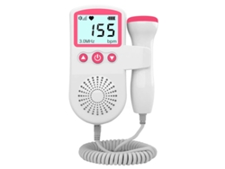 Monitor Cardíaco Fetal Doppler Portátil De 3 0 Mhz Protege Con Seguridad A Embarazadas Y Bebés Szsmart Rosa