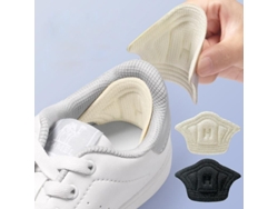 2 Pares De Plantillas Ajustables Para El Talón De Zapatillas Deportivas Con Espuma De Alta Resiliencia Y Malla De Algodón.