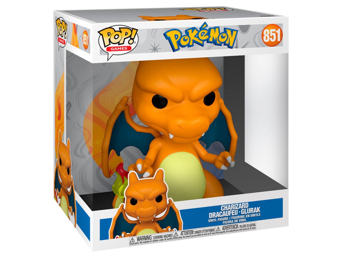Figura Pop Pokémon Charizard 25cm B.active