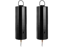 Rebe-2 Piezas Motor Eléctrico Para Colgantes De Viento Y Giratorios Operado Por Batería Plástico Y Metal 4,5x17cm Negro