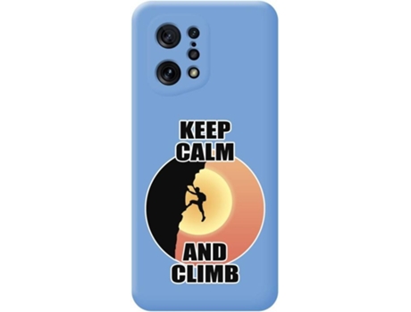 Carcasa para Oppo Find X5 5G TUMUNDOSMARTPHONE Silicona Líquida Dibujos Azul