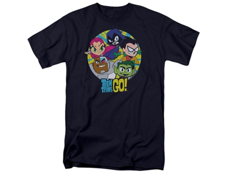 Camiseta ROCKINSTONE Heroes Teen Titans Go (S)