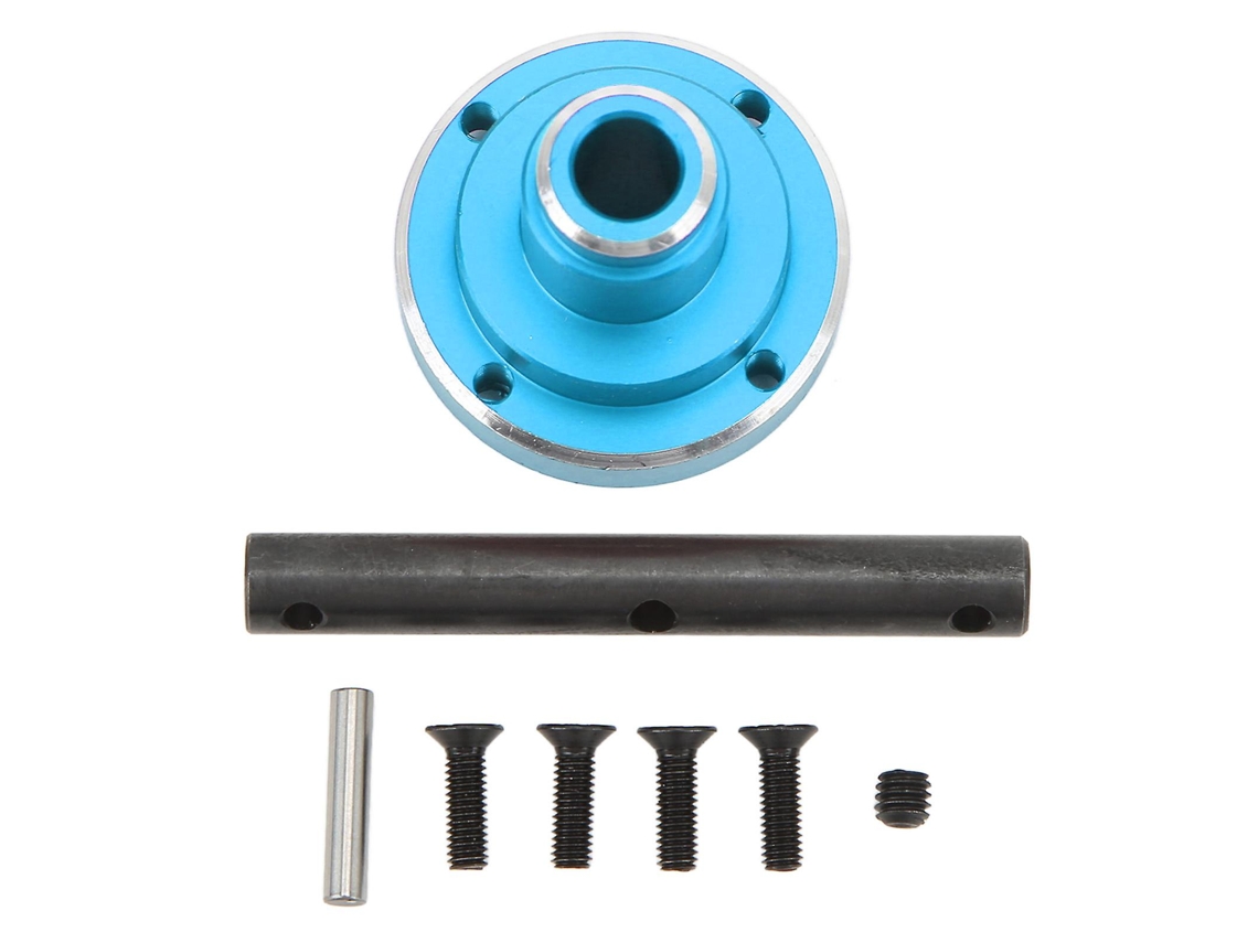 Carrete de bloqueo de diferencial RC para coche Traxxas Maxx X 1/10 RC Bluevayotoy