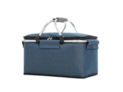 Bolsa térmica para picnic, cesta de la compra plegable con tapa, fiambrera, pequeña GOKOCO