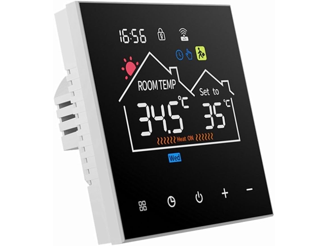 Controlador De Temperatura Programable, Termostato Wifi Inteligente Para