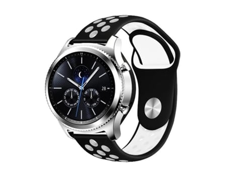 Pulsera Deportiva para Samsung Galaxy Watch5 Pro LTE - Negro / Blanco