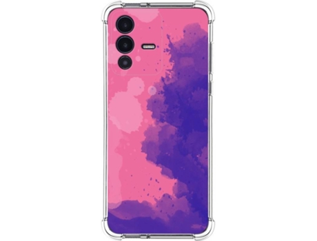 Carcasa para Vivo V23 5G TUMUNDOSMARTPHONE Dibujos Antigolpes Acuarela 07 Multicolor