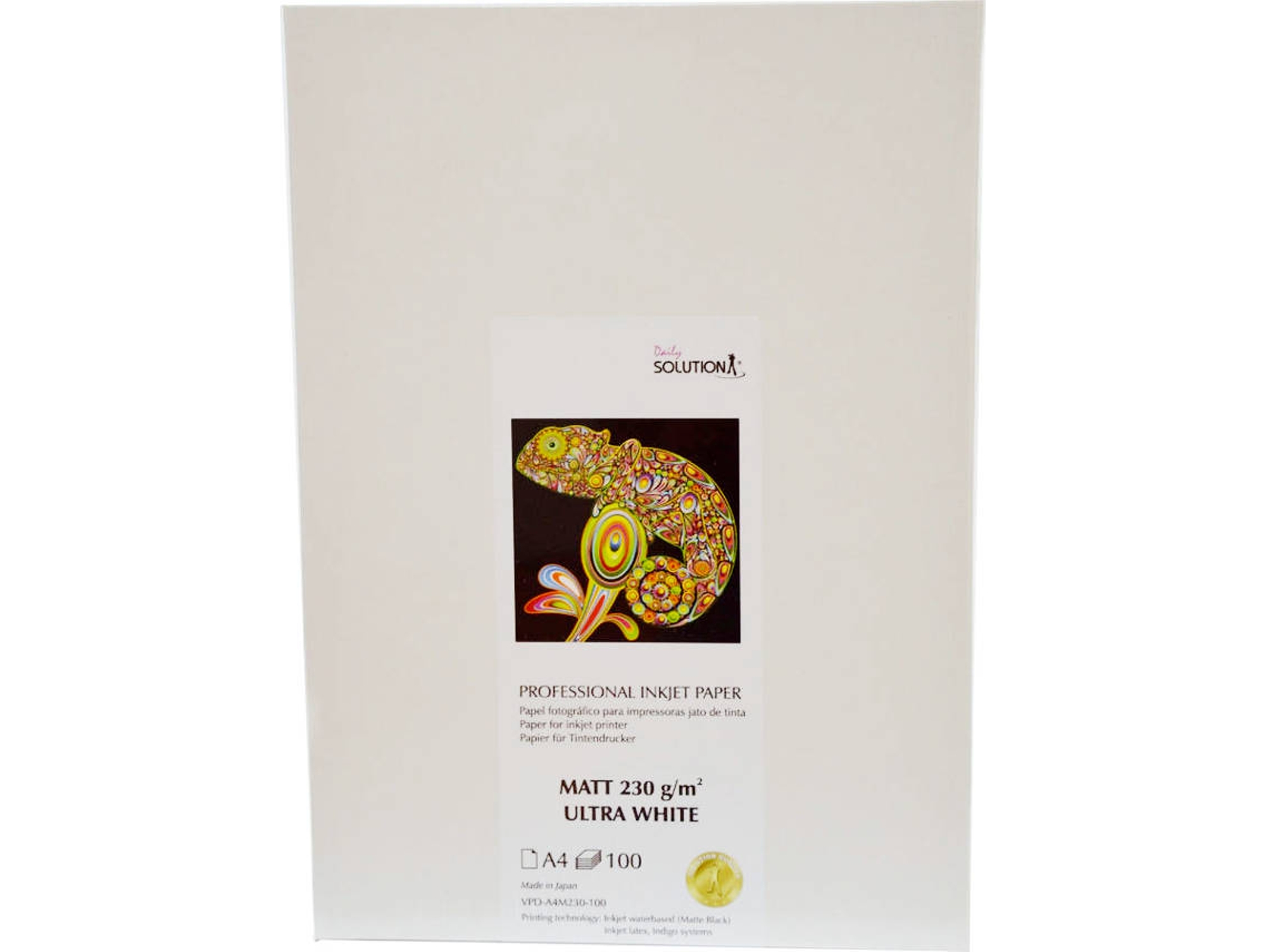 Papel A4 Mate Solution 230 g 100 Hojas