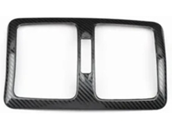 Adhesivo Para Coche Con Marco Embellecedor De Ventilación Trasera Del Aire Acondicionado En Acero Inoxidable