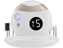 Cortauñas Eléctrico Con Luz, Recortador De Uñas Automático Para Personas Mayores, Blanco
