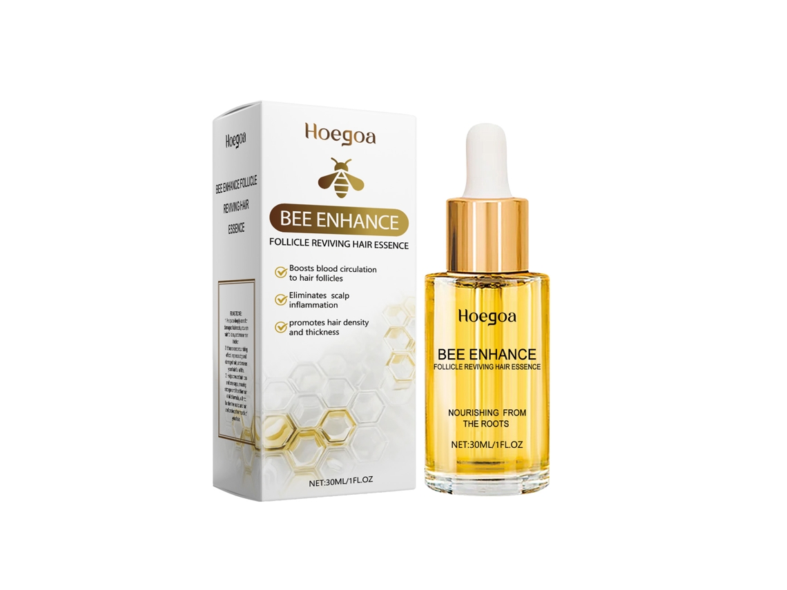 Veneno de abeja para un cabello más grueso.