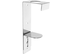 Soporte Pared Dispensador Jabón Líquido Acero Inoxidable Pulido Exclusivo Botellas Necesidad Taladrar Versátil