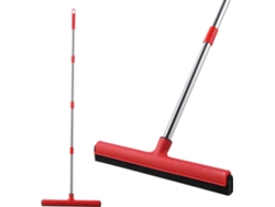 Escoba De Goma Cepillo De Goma Para Barrer Raspador Cepillo De Esponja Para Suelos Mojados Adecuado Para Ducha, Baño, Cocina