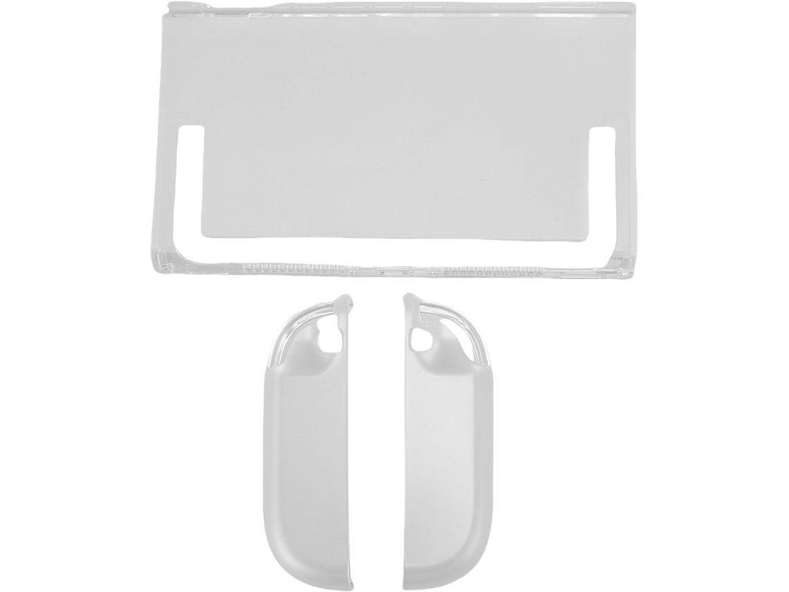 Soporte para consola de videojuegos 2 Carcasa de PC transparente mate ultradelgada con diseño dividido, compatible con varios dispositivos. SFUSHOS