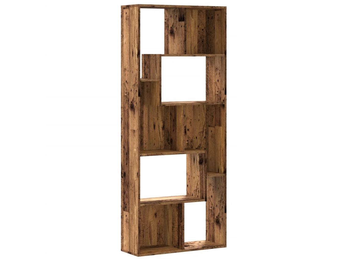 Estantería de madera antigua derivada MAISON EXCLUSIVE (67x24x161 cm)