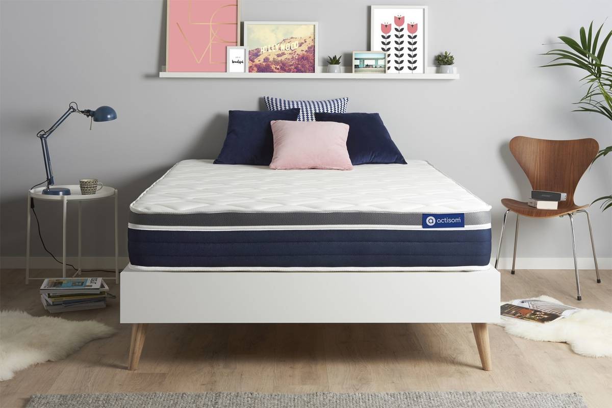 Colchón ACTISOM Actimemo Confort (135x190 cm - Espuma Viscoelástica)