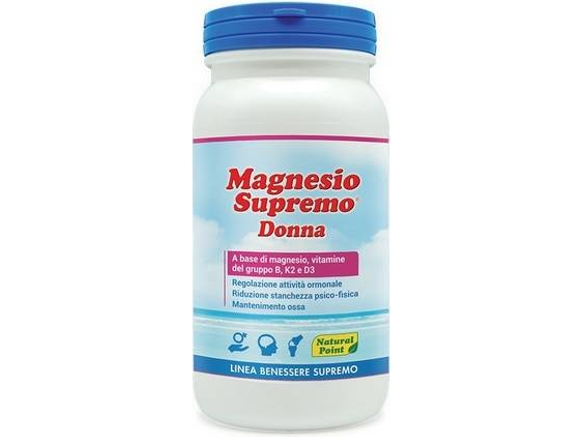 Complemento Alimentar NATURAL POINT Mulher Suprema Magnésio (150 g de pó)