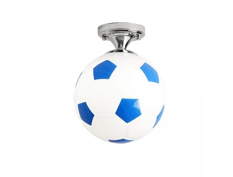 Luz de techo de fútbol de 20 cm, luz de techo LED de fútbol, barra interior, iluminación para habitación de niños, iluminación para niño, página de...
