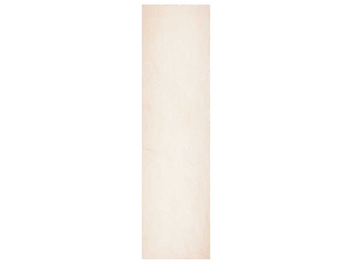 Vidaxl Alfombra Suave Y Lavable De Pelo Medio Huarte Beige 80 X 750 Cm