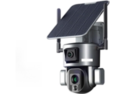 Cámara De Seguridad Solar Inalámbrica 4k 4g Para El Hogar, 8 Mp, Doble Lente, Zoom.