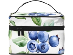 Neceser organizador de maquillaje Blueberry (sin marca)