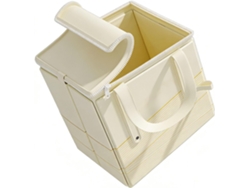 Recipiente Flexible De Pvc Para Baño De Pies, Ideal Para Un Remojo Cómodo En Casa O De Viaje. Cubo.