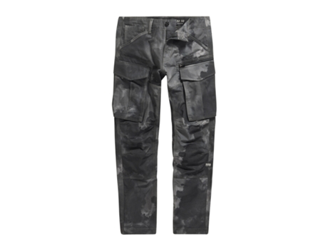 Pantalones de Hombre G-STAR Cargo Cremallera Rovic Negro (33x32)