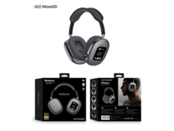 Auriculares Bluetooth 5.3 Supra-auriculares - Compatíveis Com Função De Chamada - Max600 Preto 