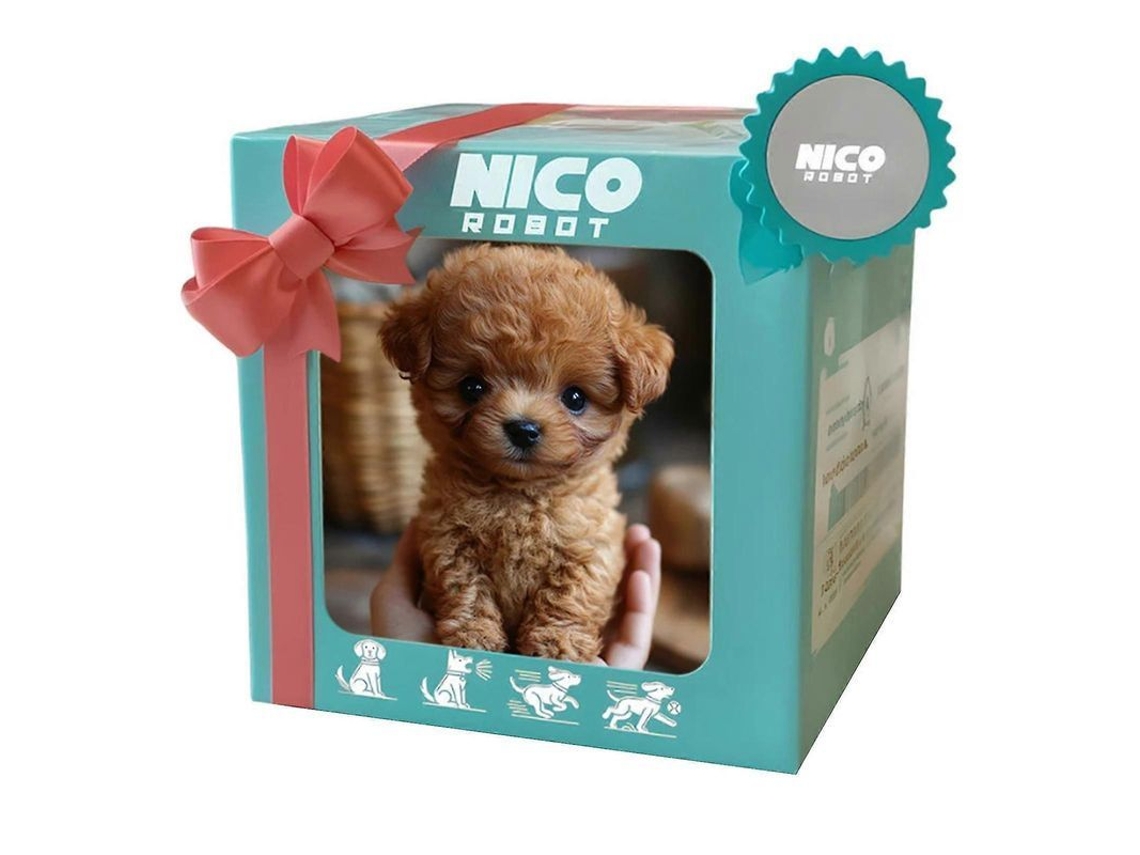 Perro Robot De Peluche Realista: Juguete Interactivo Para Niños, Camina, Ladra Y Mueve La Cola.