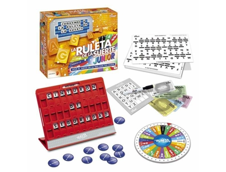 Juego de Mesa DISET La Ruleta De La Suerte Junior Edad Mínima Recomendada: 8 años)