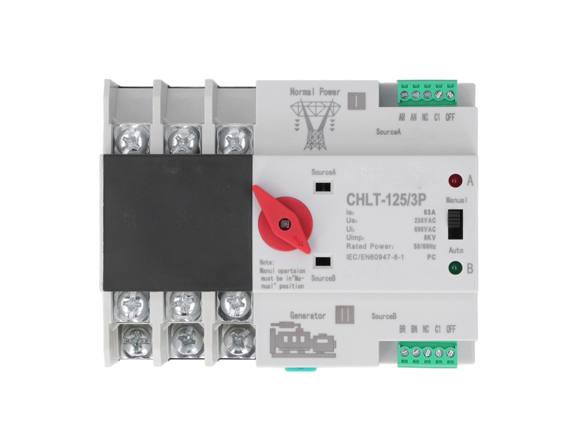 2026velora-interruptor De Transferencia Automática De Doble Potencia Ininterrumpido 3p Retardante De Fuego 230v Ac