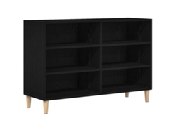 Aparador de Roble Negro 103,5x35x70 cm Madera Procesada MAISON EXCLUSIVE