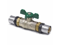 Válvula de bola Pressfitting de 20 mm con manija y alta resistencia, certificada por Dvgw Boni Shop