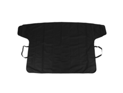 Funda para parabrisas delantero, resistente a la nieve, a la lluvia y al sol, accesorio para coche, color negro, 190,5 x 107 cm