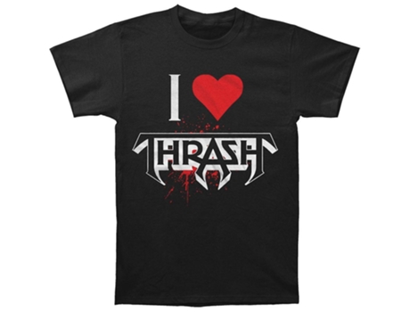 Camiseta ROCKINSTONE Testament I Heart Thrash (XL)