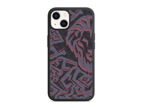 Funda Móvil Oficial Athletic Club para iPhone 13 PHONECASES3D Piel Sintética Negro