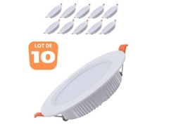 Conjunto de 10 puntos Alexa SMD LED redondo White 12W 4200K HOROZ ELECTRIC