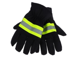 Guantes Protectores Ignífugos Para Bomberos, Fabricados En Poliéster Y Algodón, Que Ofrecen Comodidad Y Transpirabilidad.