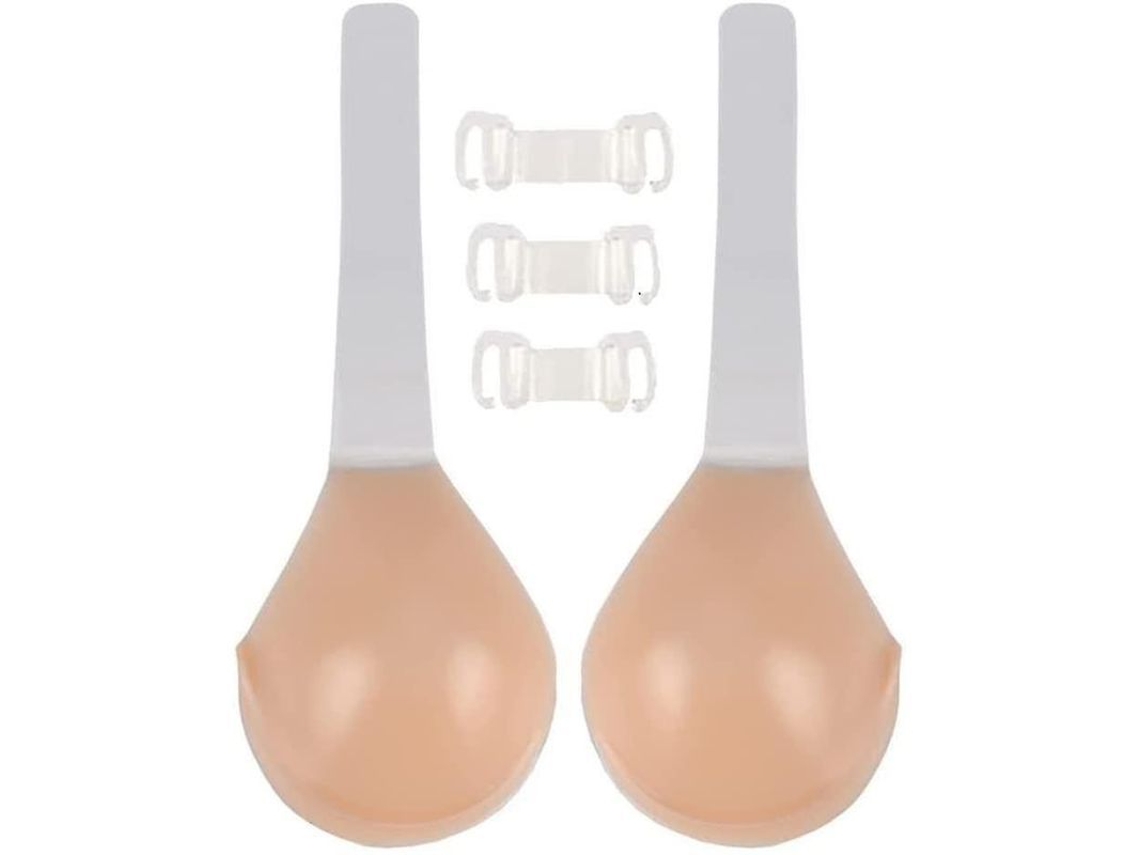 2026-sujetador De Silicona Adhesivo Levantador Push Up Para Mujer Con 3 Hebillas Frontales