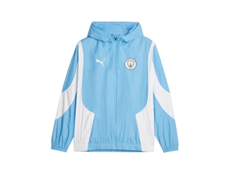 Chándale para Fitness PUMA Chándal Tejida Manchester Blanco (L)