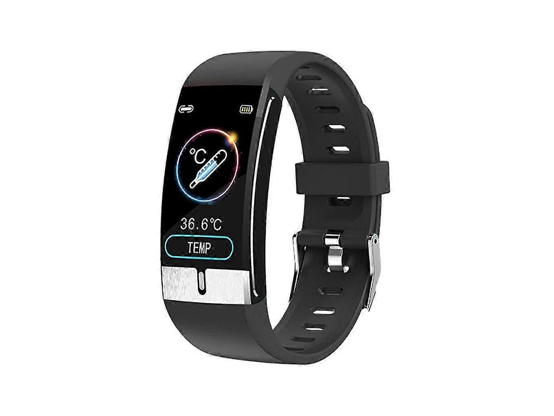 Reloj inteligente E66 con monitor de salud y medición de temperatura para correr en bicicleta eléctrica