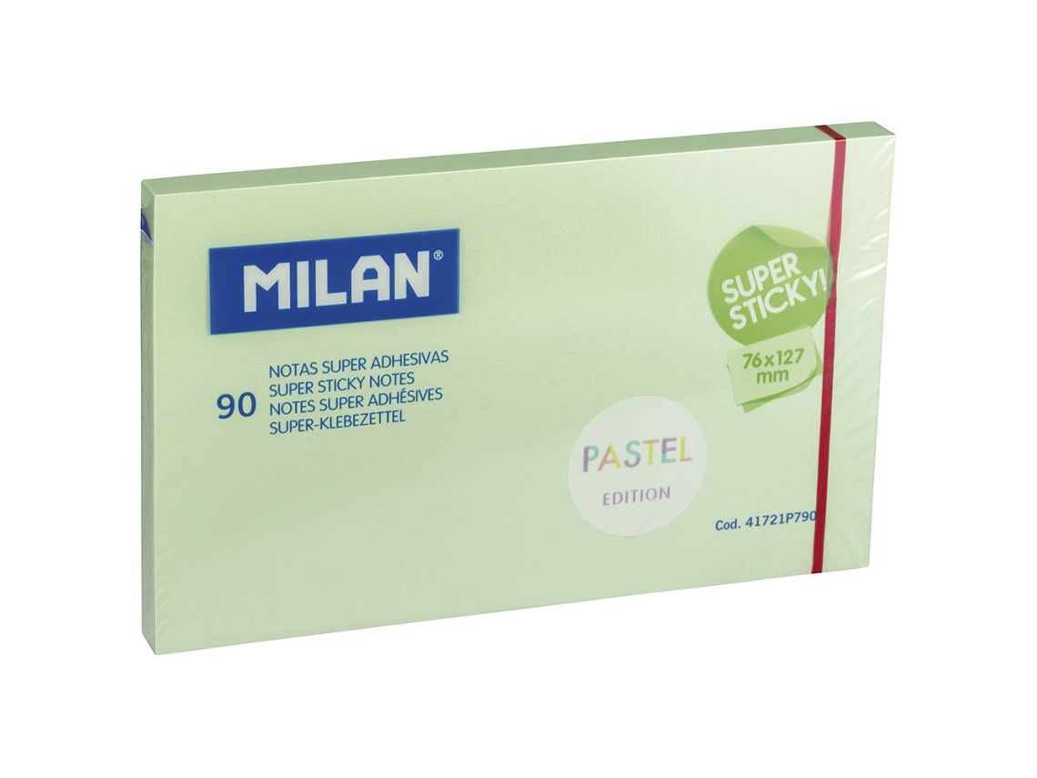 Almofada 90 76 X 127 Mm Adesivo Notas 76 X 127 Mm Transparentemilan