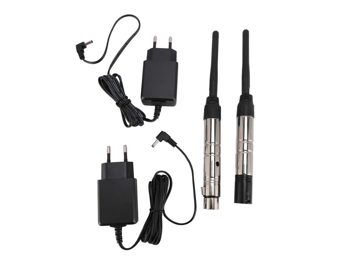 Yncm2026-sistema Transmisor Receptor Inalámbrico Control De Iluminación Escénica 2 En 1 Con Conector De 3 Pines Hembra Y Macho