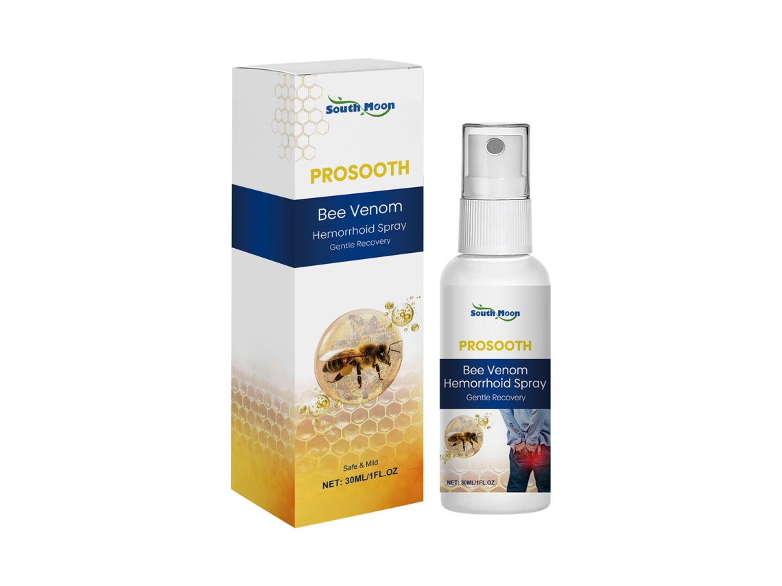 Spray perianal calmante con veneno de abeja