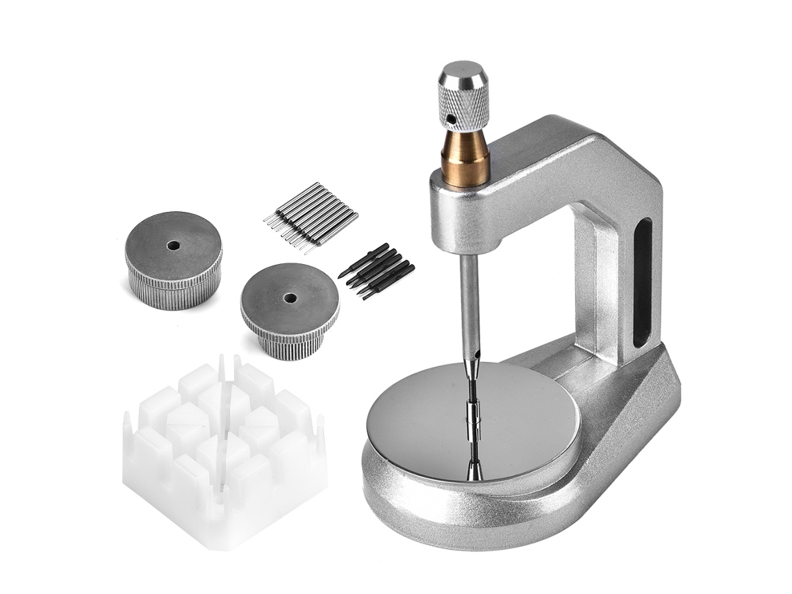 Herramienta multifuncional para extraer pasadores y tornillos de correas de reloj