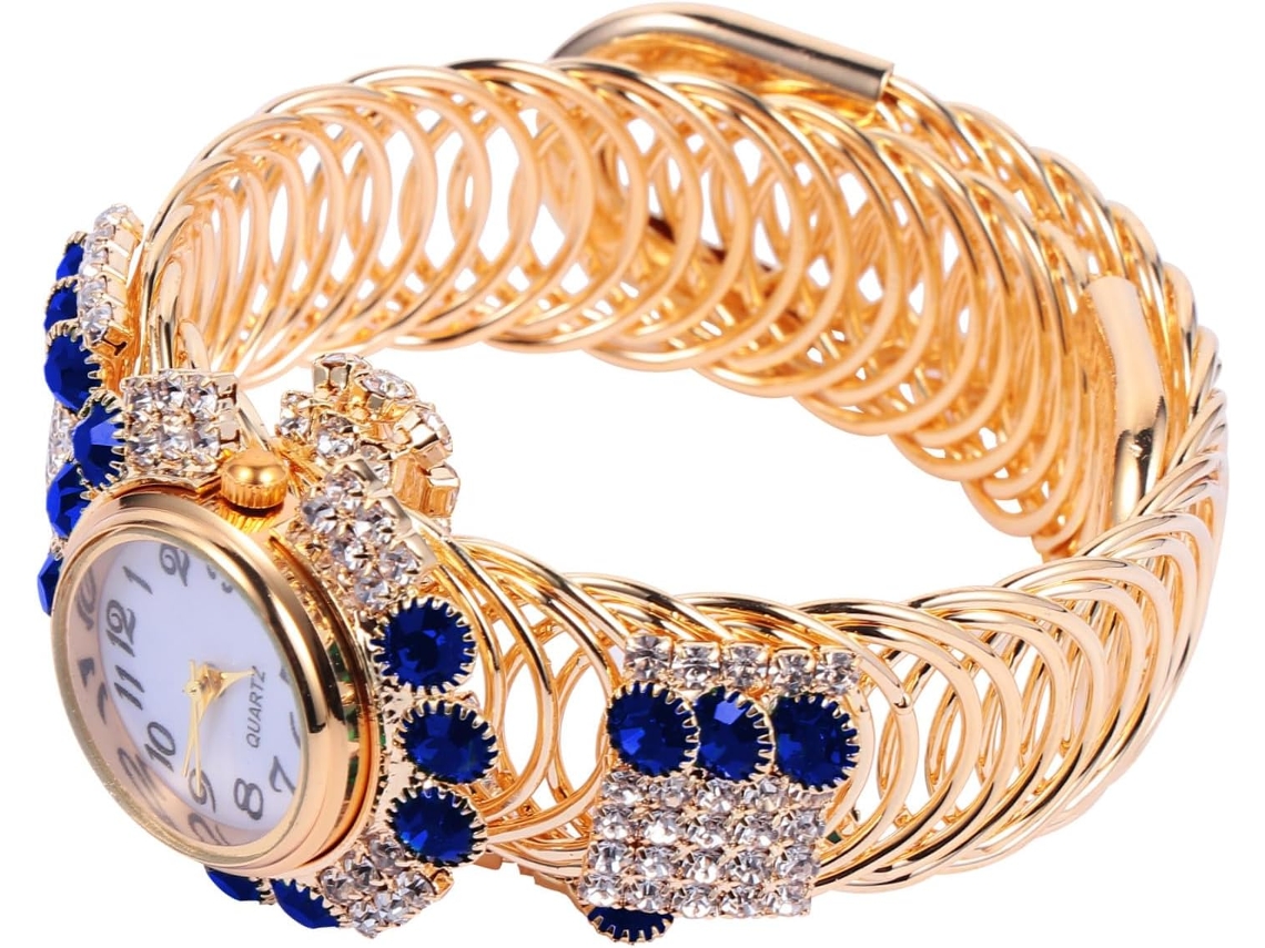 Reloj Pulsera Aleación Mujer Movimiento Cuarzo Preciso Diseño Elegante Original Regalo Perfecto Amigas Diario