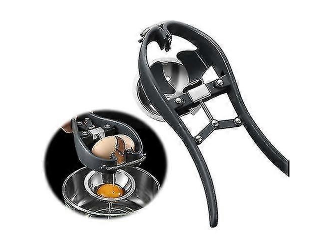 Abridor de huevos de acero inoxidable 304, separador de claras de huevo, herramienta de cocina Rosewell